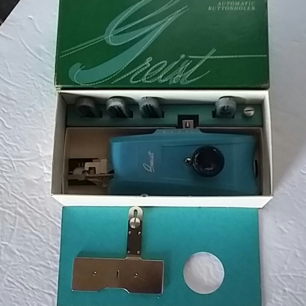 Vintage Greist Buttonholer #1